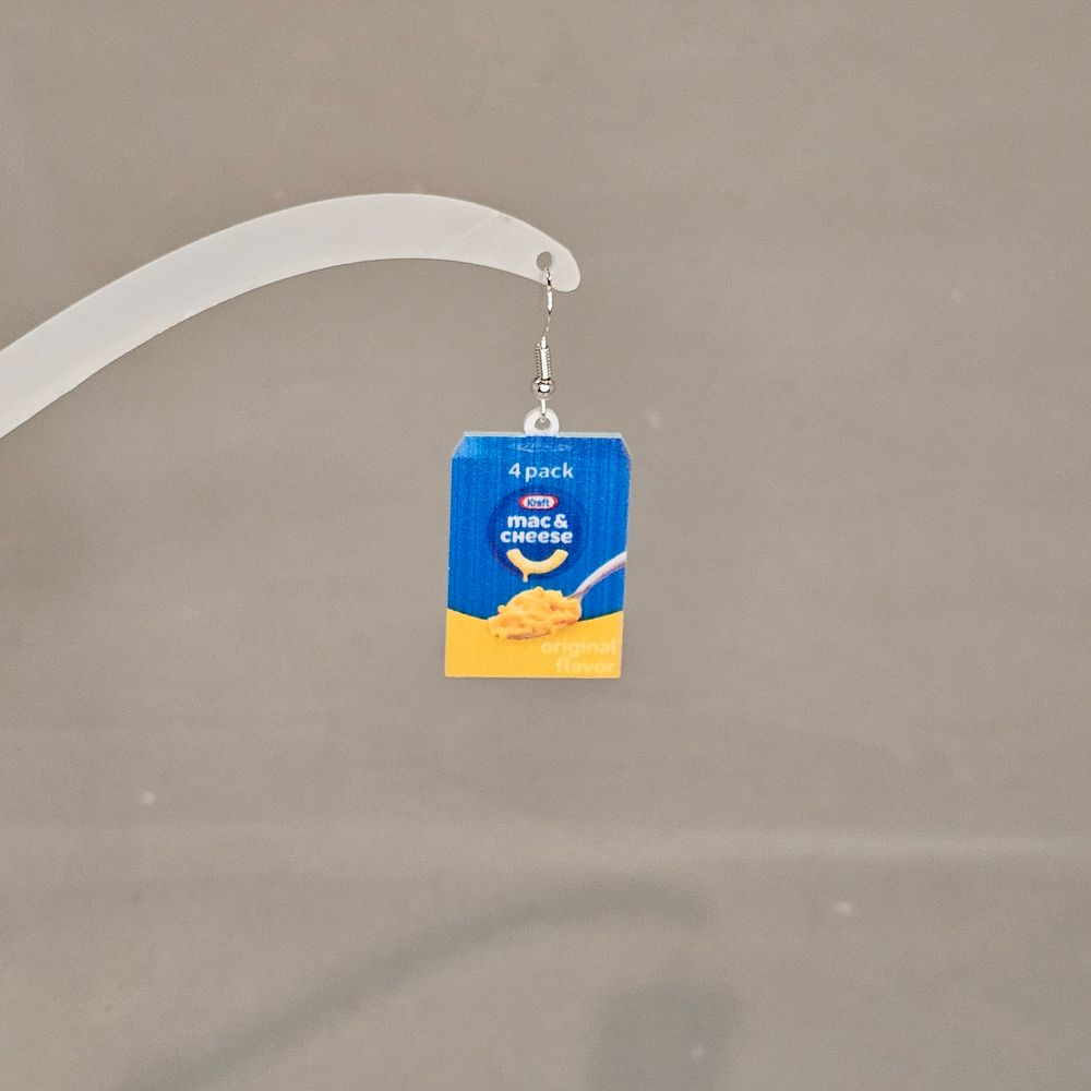 Item #19 Mac and Cheese Earring