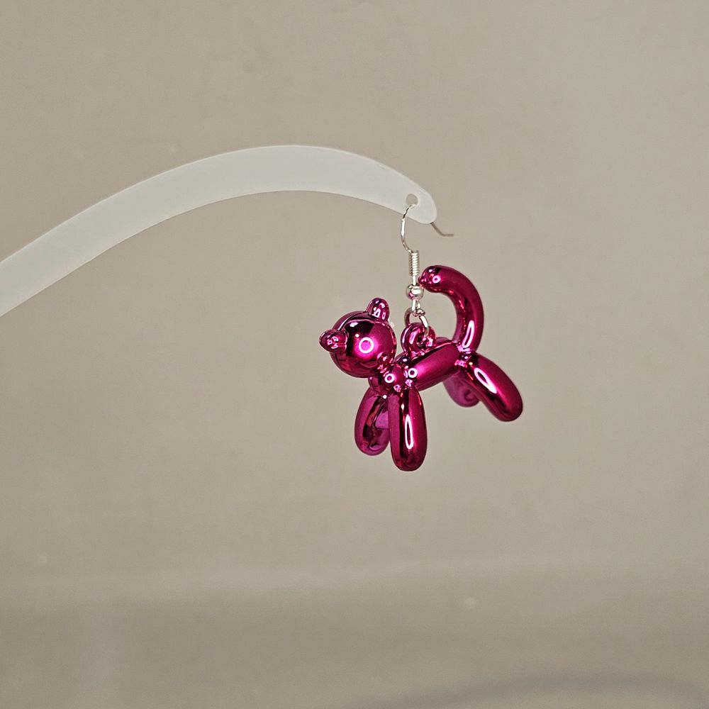 Item #268 Balloon Bear Earring