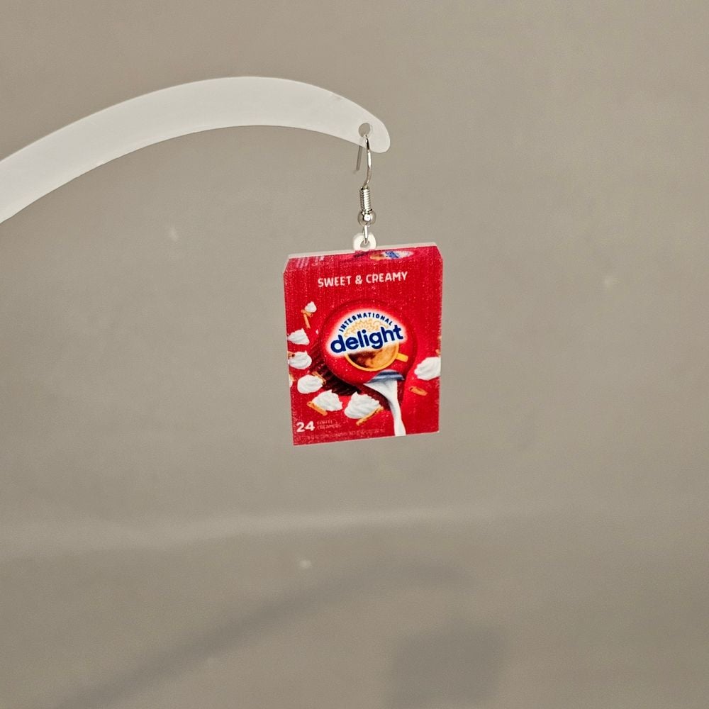 Item #173 Coffee Creamer Earring