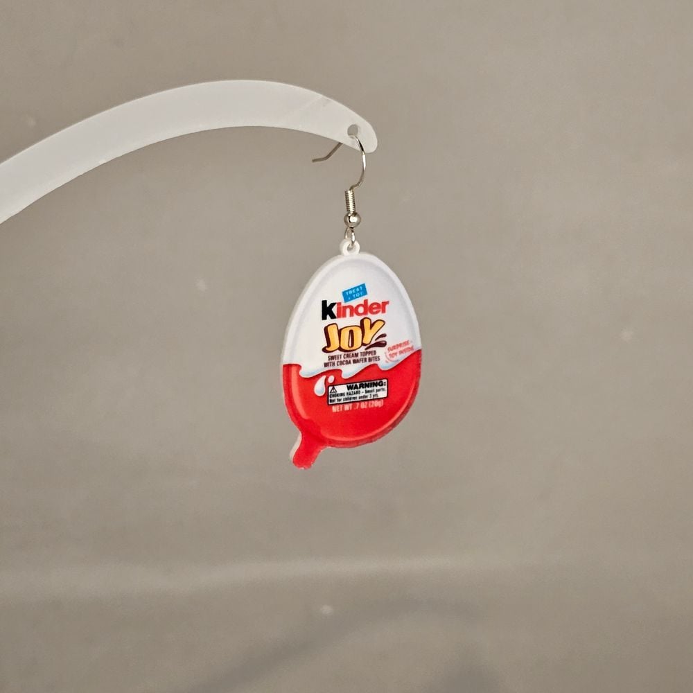 Item #78 Kinder Joy Bar Earring