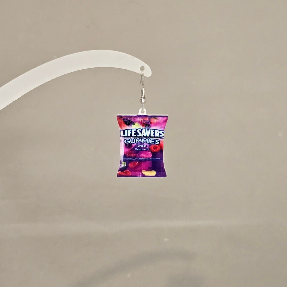 Item #91 Life Savers Gummies Earring