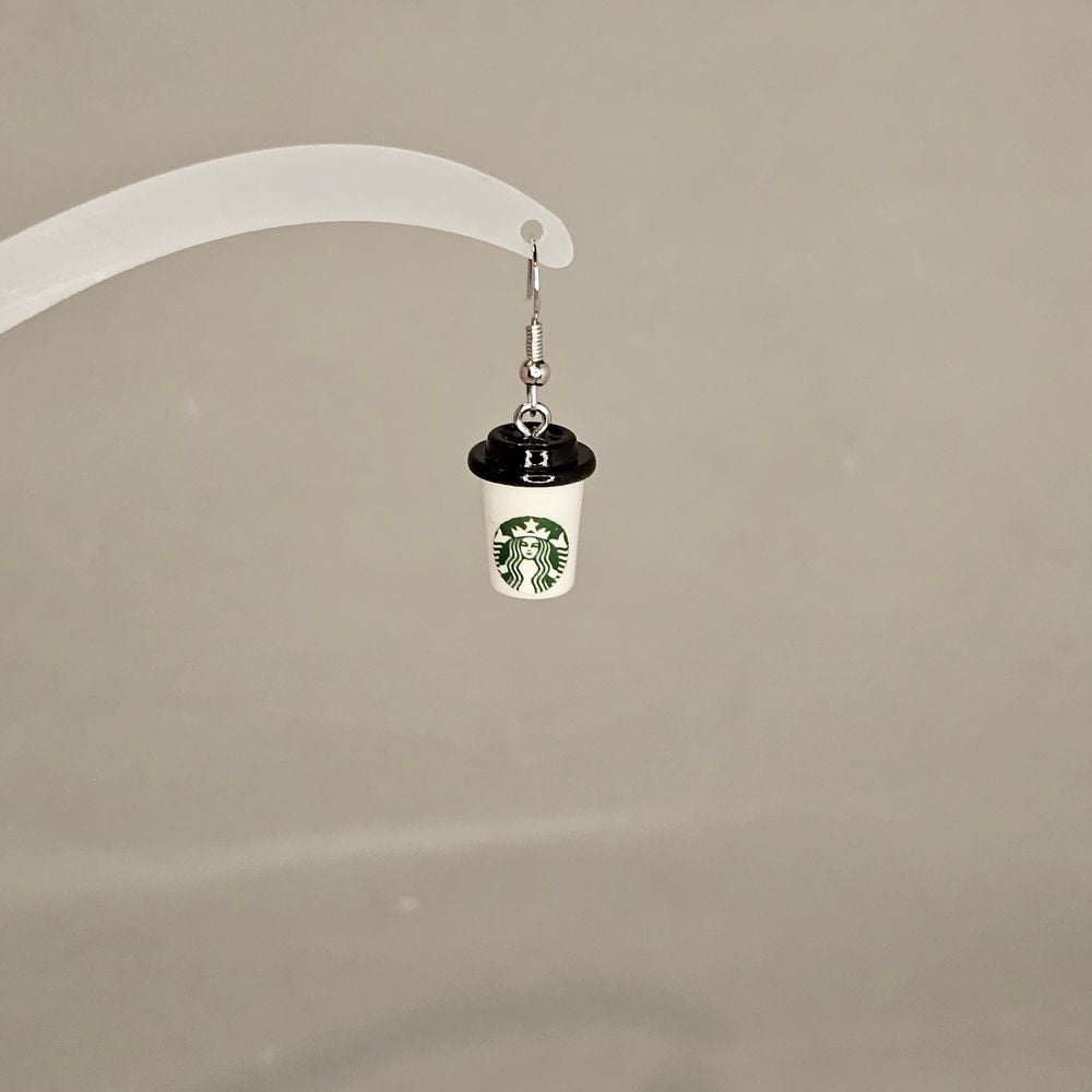 Item #170 Coffee Cup Earring