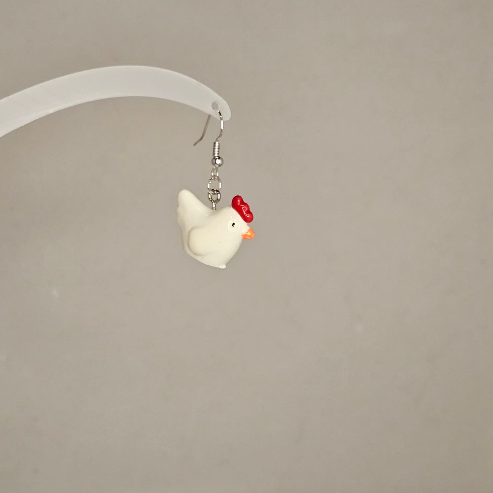 Item #228 Chicken Earring
