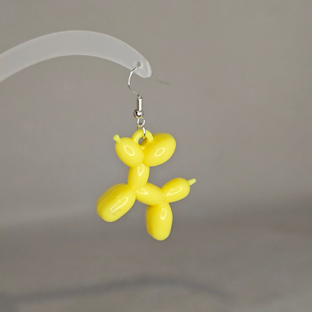 Item #269 Balloon Dog Earring