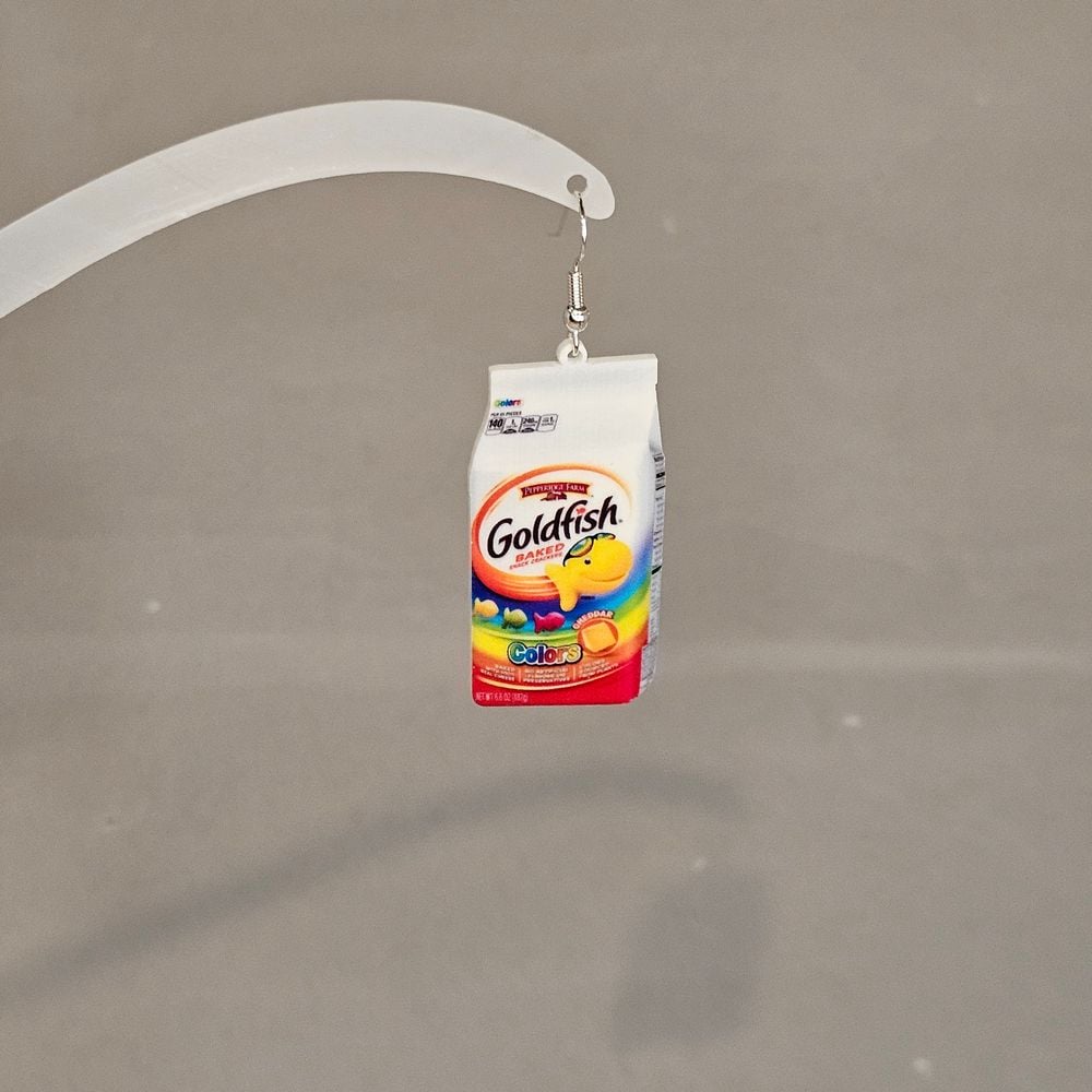 Item #3 Goldfish Earring