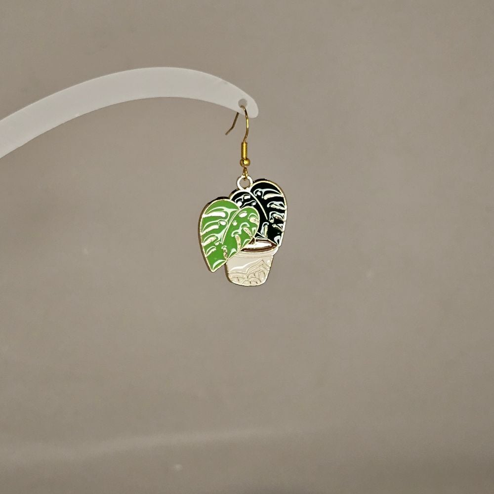 Item #205 Plant Earring