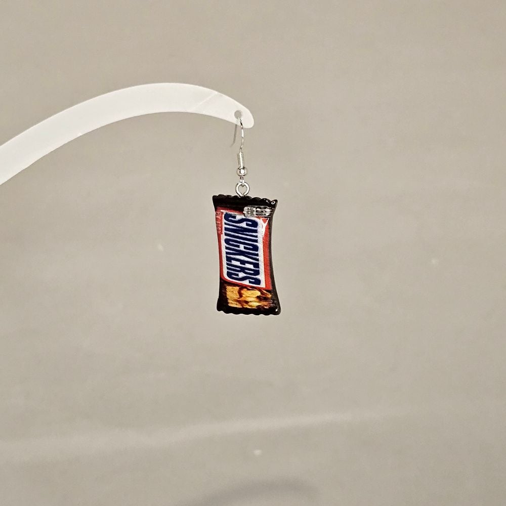 Item #69 Snickers Bar Earring