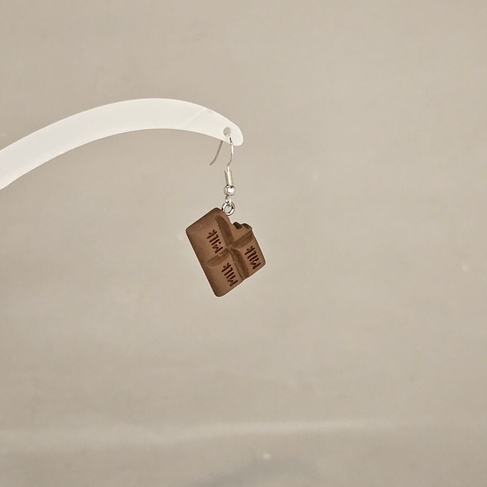 Item #120 Chocolate Bar Earring
