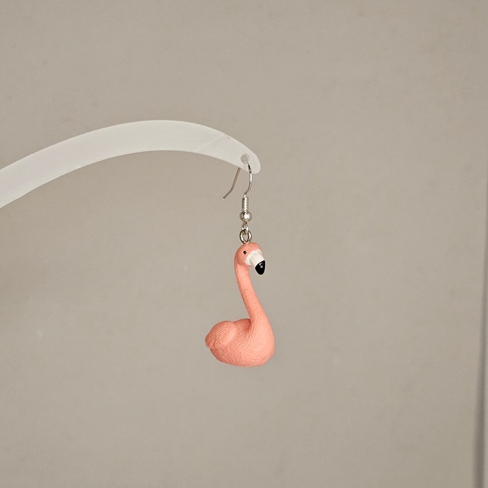 Item #233 Flamingo Earring