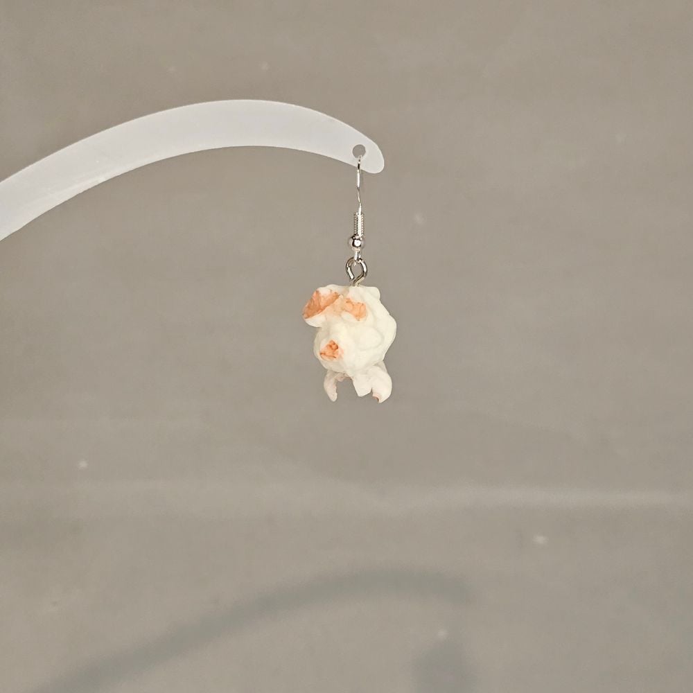 Item #9 Popped Popcorn Earring